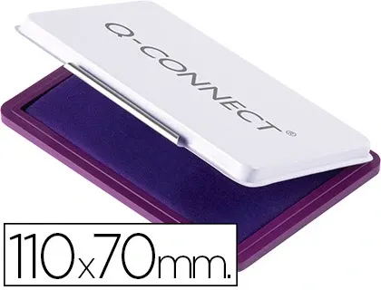 Recharge tampon q-connect économique nº2 110x70mm violet — Non classé