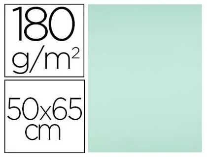 Papier cartonné liderpapel dessin travaux manuels 180g/m2 50x65cm unicolore vert — Non classé