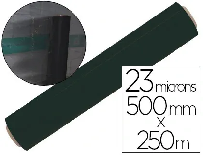 Film étirable 500mmx250m épaisseur 23 microns bonne adhérence coloris noir — Non classé