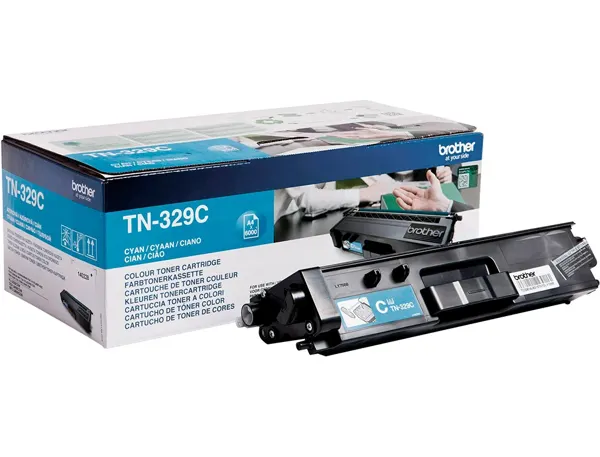 BROTHER TN-329C cartouche de toner cyan très haute capacité 6.000 pages pack de 1 — Cartouches & toners — vue 5
