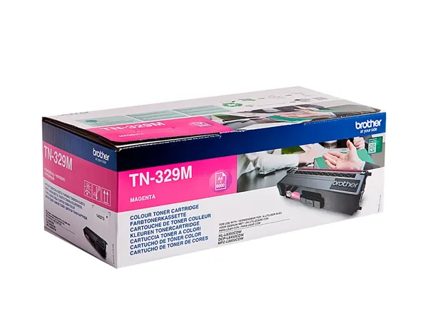 BROTHER TN-329M cartouche de toner magenta très haute capacité 6.000 pages pack de 1 — Cartouches & toners — vue 3
