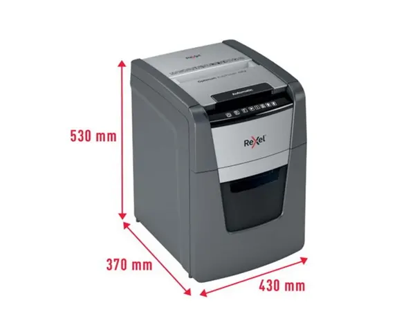Rexel Destructeur de documents Optimum AutoFeed+ 100M — Informatique & bureautique — vue 4