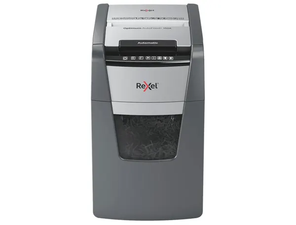 REXEL Destructeur de documents Optimum AutoFeed+ 150M — Informatique & bureautique — vue 3