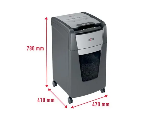 REXEL Destructeur de documents Optimum AutoFeed+ 225X — Informatique & bureautique — vue 7