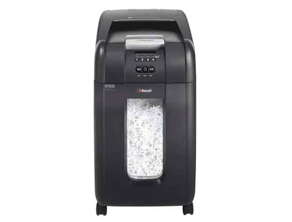 REXEL Destructeur de documents Optimum AutoFeed+ 300X — Informatique & bureautique — vue 3