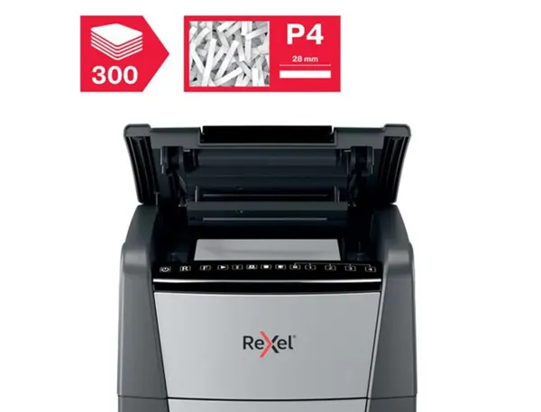 REXEL Destructeur de documents Optimum AutoFeed+ 300X — Informatique & bureautique — vue 7