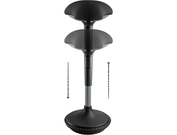 UNiLUX Tabouret MOOVE, noir — Aménagement d'espace — vue 5