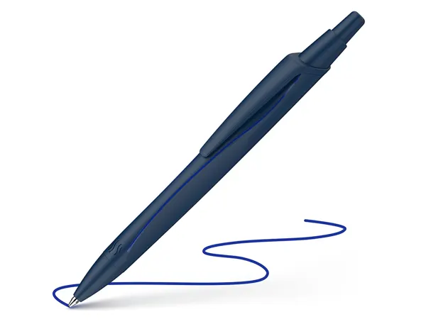 Stylo A Bille Schneider Reco Bleu Recharge Eco 725m Ecriture Bleu — Fournitures — vue 3