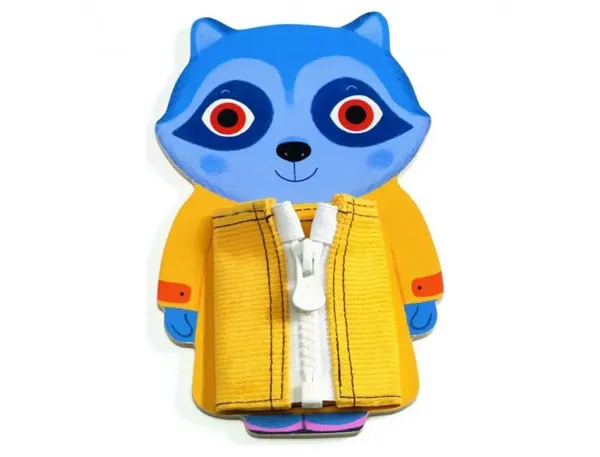 Pedagogie Montessori Djeco Ziptou Favorise La Concentration 3 Animaux En Bois 1 A 3 Joueurs — Matériel & jeux… — vue 4