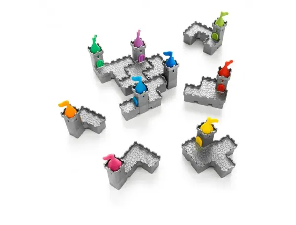 Logique Reflexion Smart Chateau Formes Empilation Des Niveaux 80 Defis 9 Pieces Chateau 3d 1 Joueur — Matériel &… — vue 4