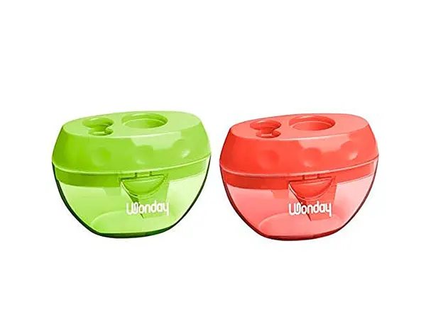 Wonday Taille-crayons "TAILL'TOU", 3 usages, assorti — Fournitures — vue 3
