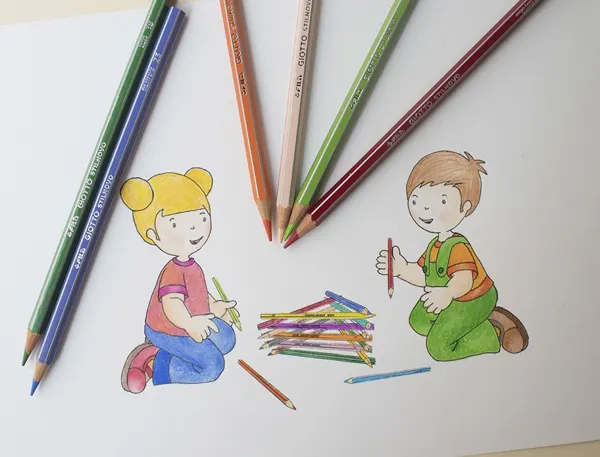 GIOTTO Crayon de couleur STILNOVO, étui carton de 12 — Fournitures — vue 5
