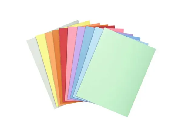 Paquet de 10 chemises 210g format 24x32 cm coloris assortis, EXACOMPTA — Classement & archivage — vue 3