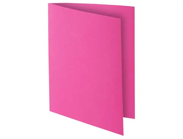 Paquet de 100 chemises 210g ROCK"S format 24x32 cm, rose, EXACOMPTA — Classement & archivage — vue 3