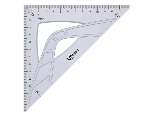 Maped Kit de géométrie MAXI, 4 pièces, transparent — Activités artistiques — vue 4