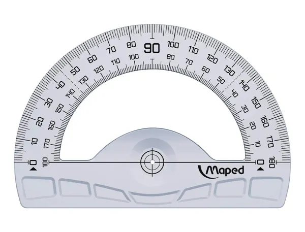 Maped Kit de géométrie MAXI, 4 pièces, transparent — Activités artistiques — vue 5