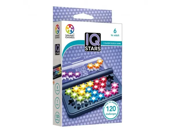 Jeu Interdacta Iq Stars 1 Boite Rangement + 7 Pcs Jeu Coloris Et Formes Assortis + 1 Livret 120 Defis — Matériel &… — vue 3