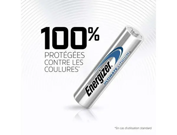 Pile Energizer Aaa Ultimate Lithium Aaa Blister 4 Unités — Informatique & bureautique — vue 5