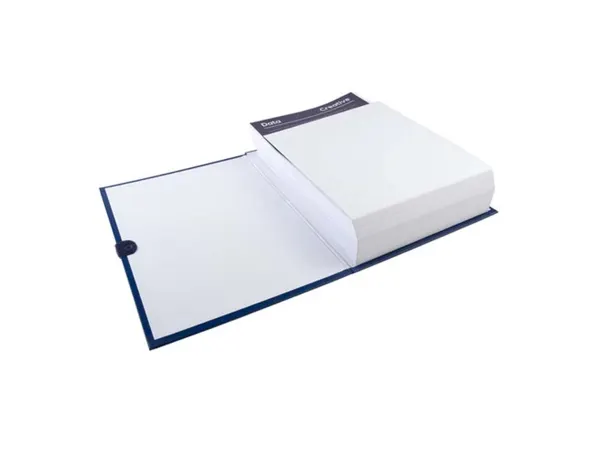 EXACOMPTA Chemise à dos extensible Balacron, bleu foncé — Classement & archivage — vue 3